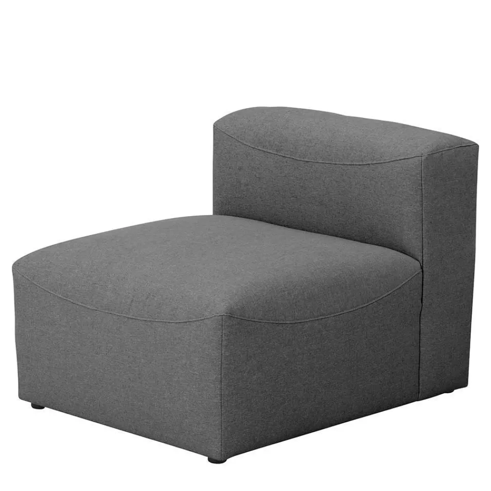 Wohnen Sofas<Couchmodul Kombination in Anthrazit - Telrama (fünfteilig)