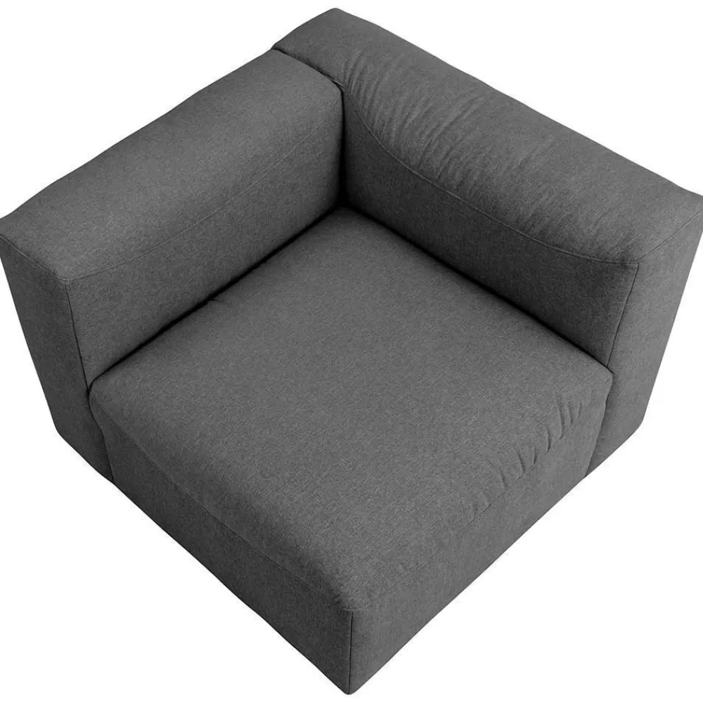 Wohnen Sofas<Couchmodul Kombination in Anthrazit - Telrama (fünfteilig)