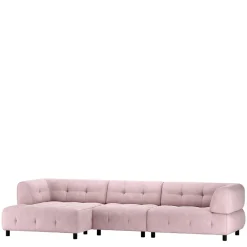 Wohnen Sofas<Couchmodule Set in Mauve Stoffbezug - Grove (dreiteilig)