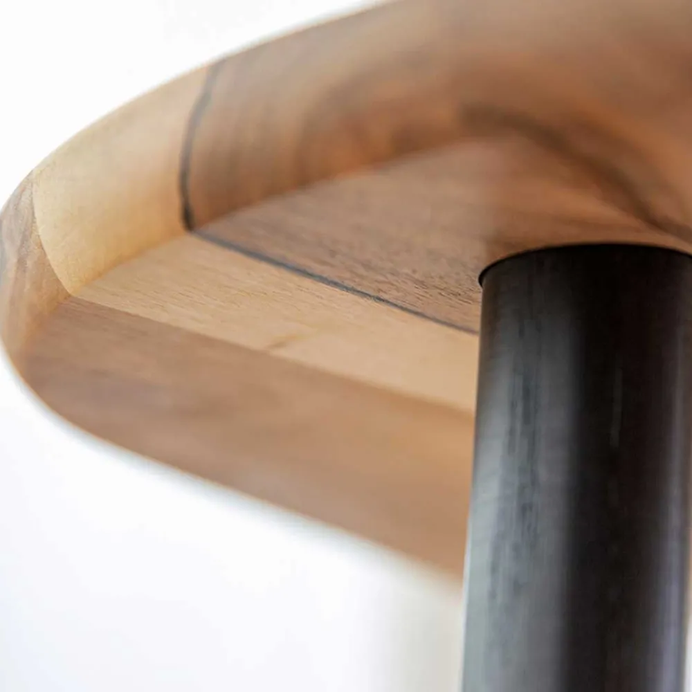 Wohnen Tische<Couchtisch aus Massivholz Nussbaum - Continento