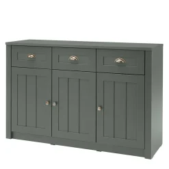 Wohnen Sideboards<Country Kombi-Kommode in Dunkelgrün - Niestov