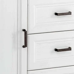Wohnen Sideboards<Country Style Anrichte in Weiß mit Eiche - Mehady
