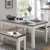 Wohnen Tische<Country Style Ausziehtisch zweifarbig - Sinolita