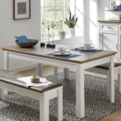 Wohnen Tische<Country Style Ausziehtisch zweifarbig - Sinolita