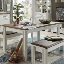 Wohnen Tische<Country Style Ausziehtisch zweifarbig - Sinolita