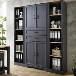 Wohnen Regale<Country Style Büroregal für Aktenordner - Joe