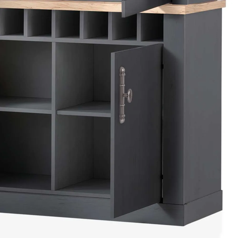 Wohnen Kommoden<Country Style Buffetschrank 110x201x38 cm - Lionel