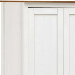 Wohnen Kleiderschränke|Schränke<Country Style Kleiderschrank mit 2 Schubladen - Abelkav