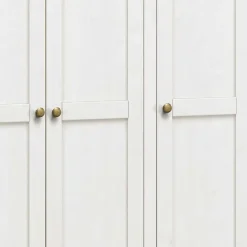 Wohnen Kleiderschränke|Schränke<Country Style Kleiderschrank mit 2 Schubladen - Abelkav