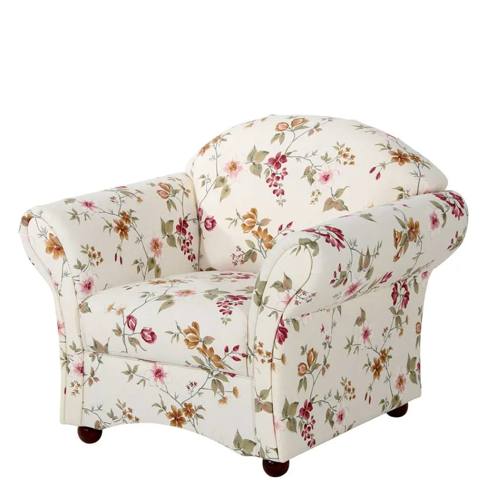 Wohnen Sessel<Country Style Sessel mit Blumen Muster - Cosima