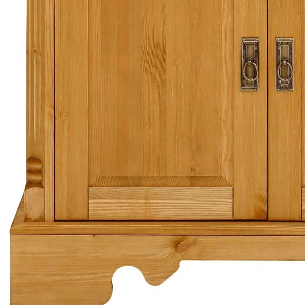 Wohnen Sideboards<Dekorative Kombi Kommode aus Kiefer massiv - Fausanda