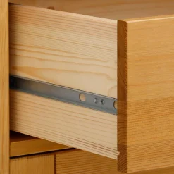 Wohnen Sideboards<Dekorative Kombi Kommode aus Kiefer massiv - Fausanda