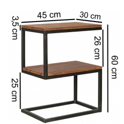 Wohnen Tische<Design Ablagetisch Bebevos mit 60 cm Höhe