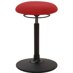 Wohnen Hocker<Design Arbeitshocker in Rot & Schwarz - Minorivo