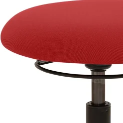 Wohnen Hocker<Design Arbeitshocker in Rot & Schwarz - Minorivo