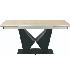 Wohnen Tische<Design Ausziehtisch mit X-Säulengestell - Katell