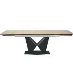 Wohnen Tische<Design Ausziehtisch mit X-Säulengestell - Katell