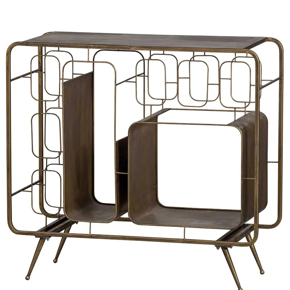Wohnen Regale<Design Bar Regal in Altmessing - Etzga