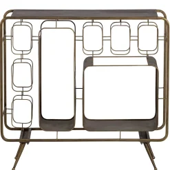 Wohnen Regale<Design Bar Regal in Altmessing - Etzga