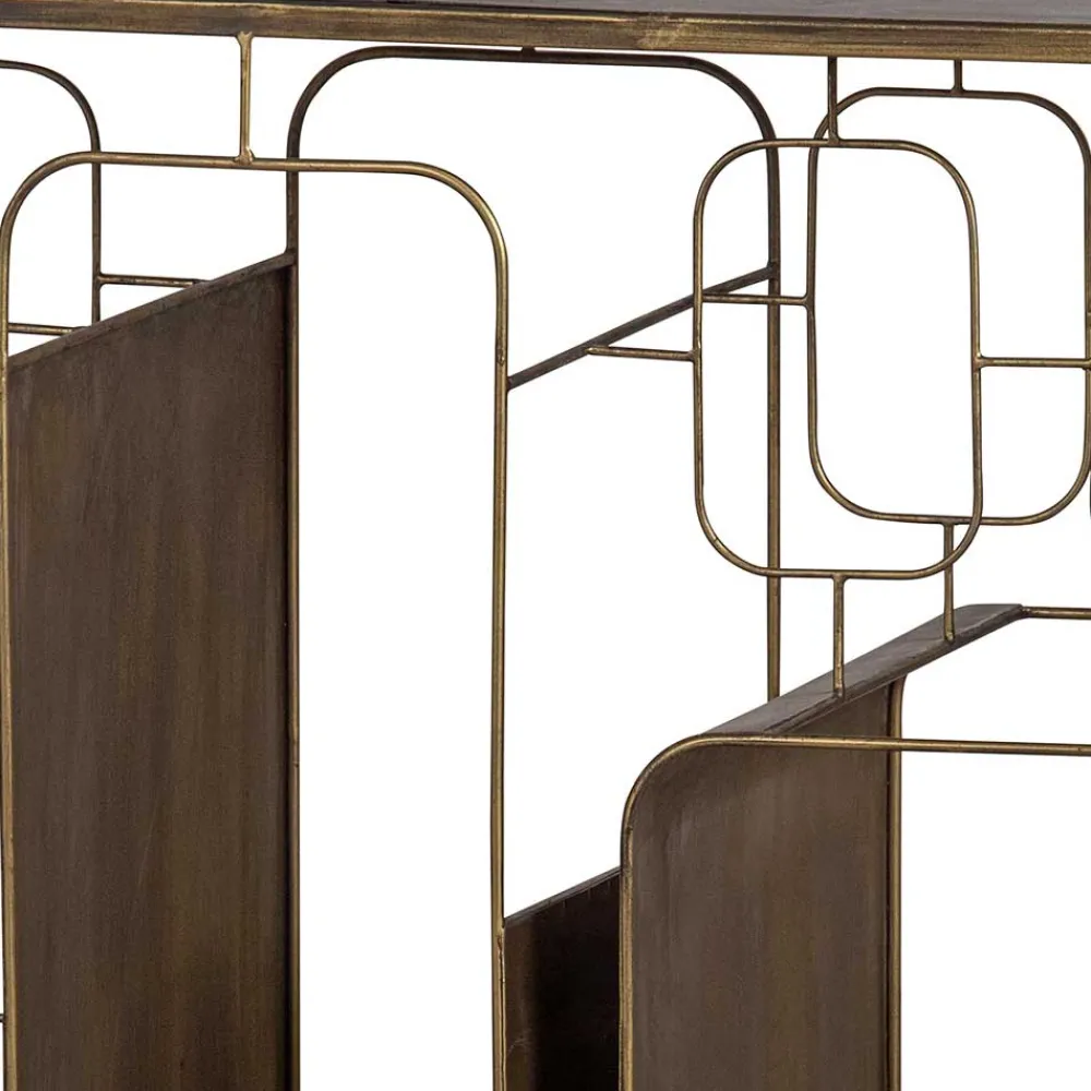 Wohnen Regale<Design Bar Regal in Altmessing - Etzga