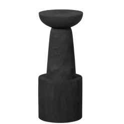 Wohnen Hocker<Design Barhocker aus Paulownia Massivholz - Yanus (2er Set)