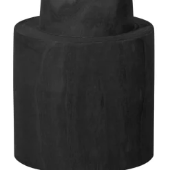 Wohnen Hocker<Design Barhocker aus Paulownia Massivholz - Yanus (2er Set)