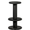 Wohnen Hocker<Design Barhocker aus schwarzem Massivholz - Vionna