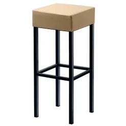 Wohnen Hocker<Design Barhocker in Beige & Schwarz - Tuwedia