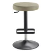 Wohnen Hocker<Design Barhocker in Taupe & Schwarz - Greogia