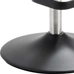 Wohnen Hocker<Design Barhocker in Taupe & Schwarz - Greogia