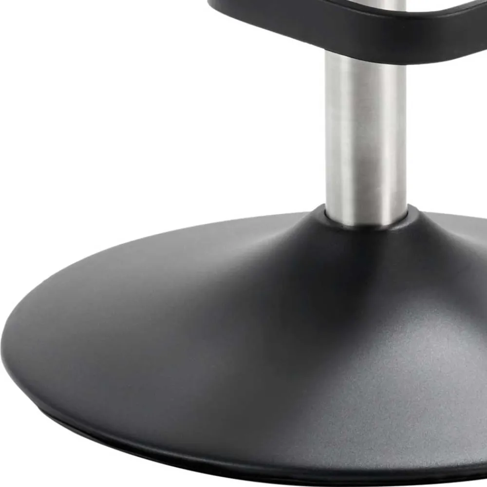 Wohnen Hocker<Design Barhocker in Taupe & Schwarz - Greogia