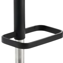 Wohnen Hocker<Design Barhocker in Taupe & Schwarz - Greogia