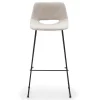 Wohnen Hocker<Design Barstühle in Beige & Schwarz - Heats (2er Set)