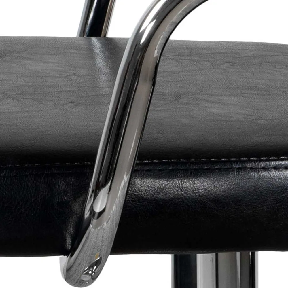 Wohnen Hocker<Design Barstuhl mit Armlehnen - Devi (2er Set)