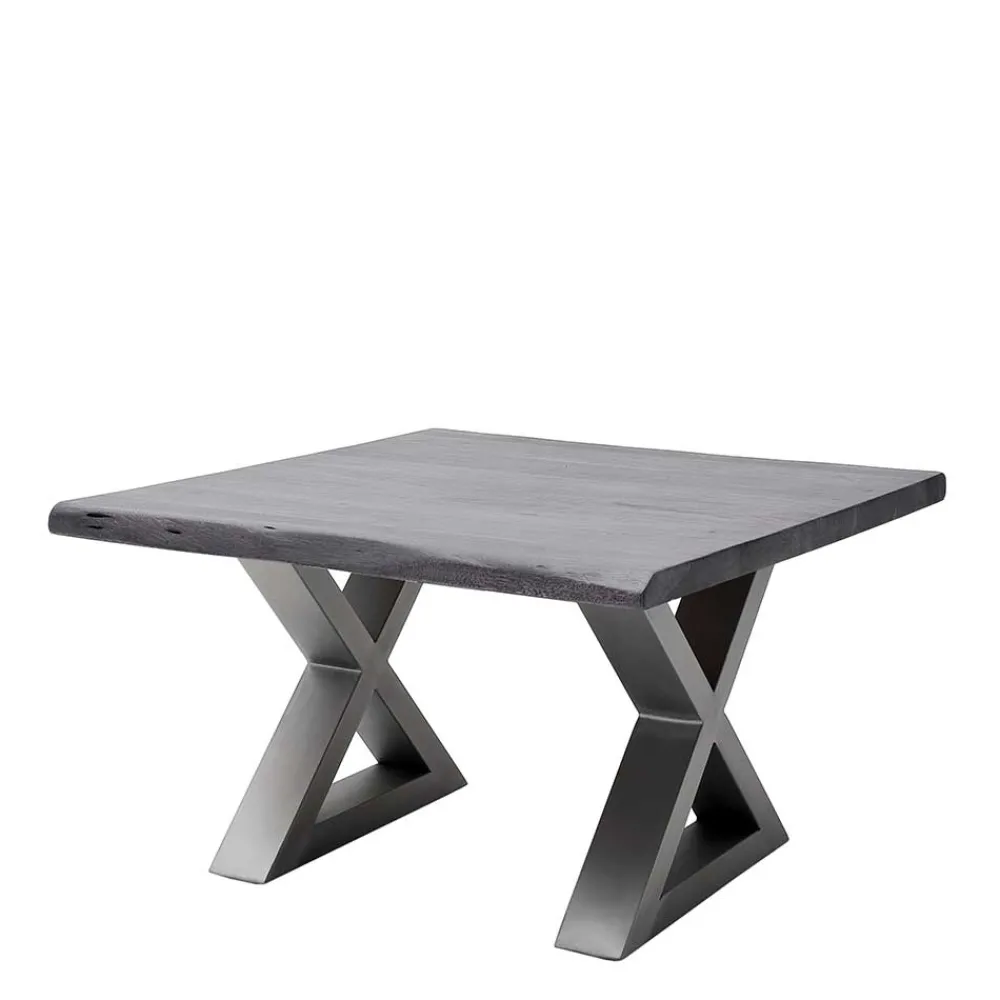 Wohnen Tische<Design Baumkanten-Couchtisch in Grau - Siestago