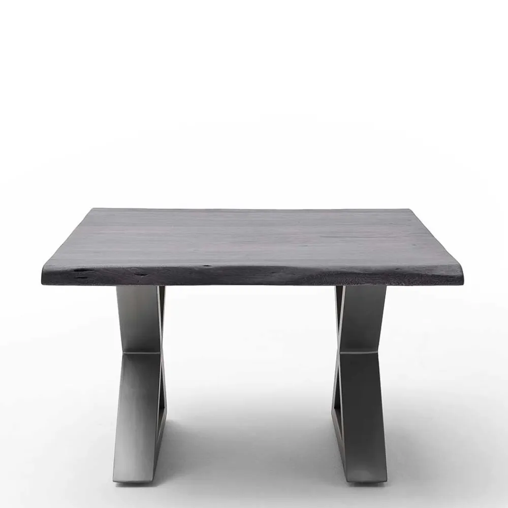 Wohnen Tische<Design Baumkanten-Couchtisch in Grau - Siestago