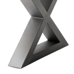 Wohnen Tische<Design Baumkanten-Couchtisch in Grau - Siestago