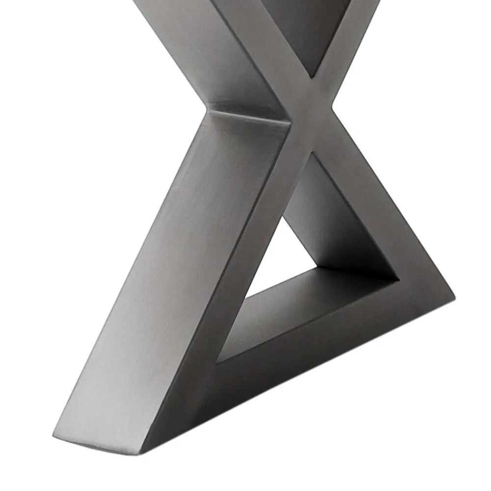 Wohnen Tische<Design Baumkanten-Couchtisch in Grau - Siestago