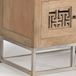 Wohnen Vitrinen|Regale<Design Bücherregal aus Mangobaum Massivholz - Valuta