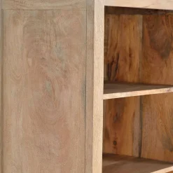 Wohnen Vitrinen|Regale<Design Bücherregal aus Mangobaum Massivholz - Valuta
