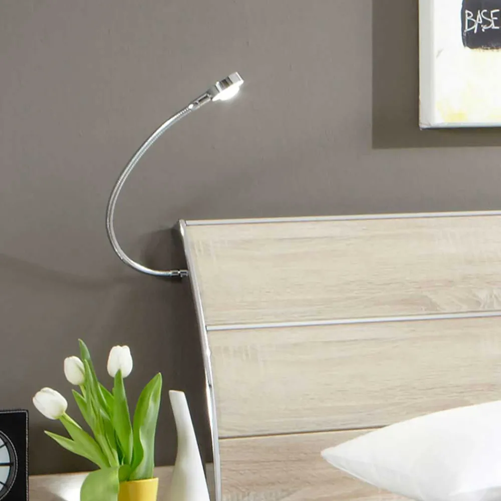 Wohnen Betten<Design Bett Agosta in Eiche Sägerau
