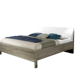 Wohnen Betten<Design Bett Crabira mit Polster