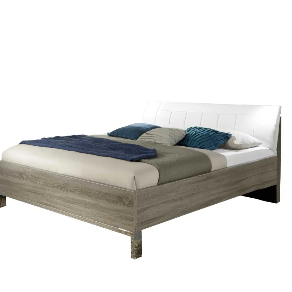 Wohnen Betten<Design Bett Crabira mit Polster