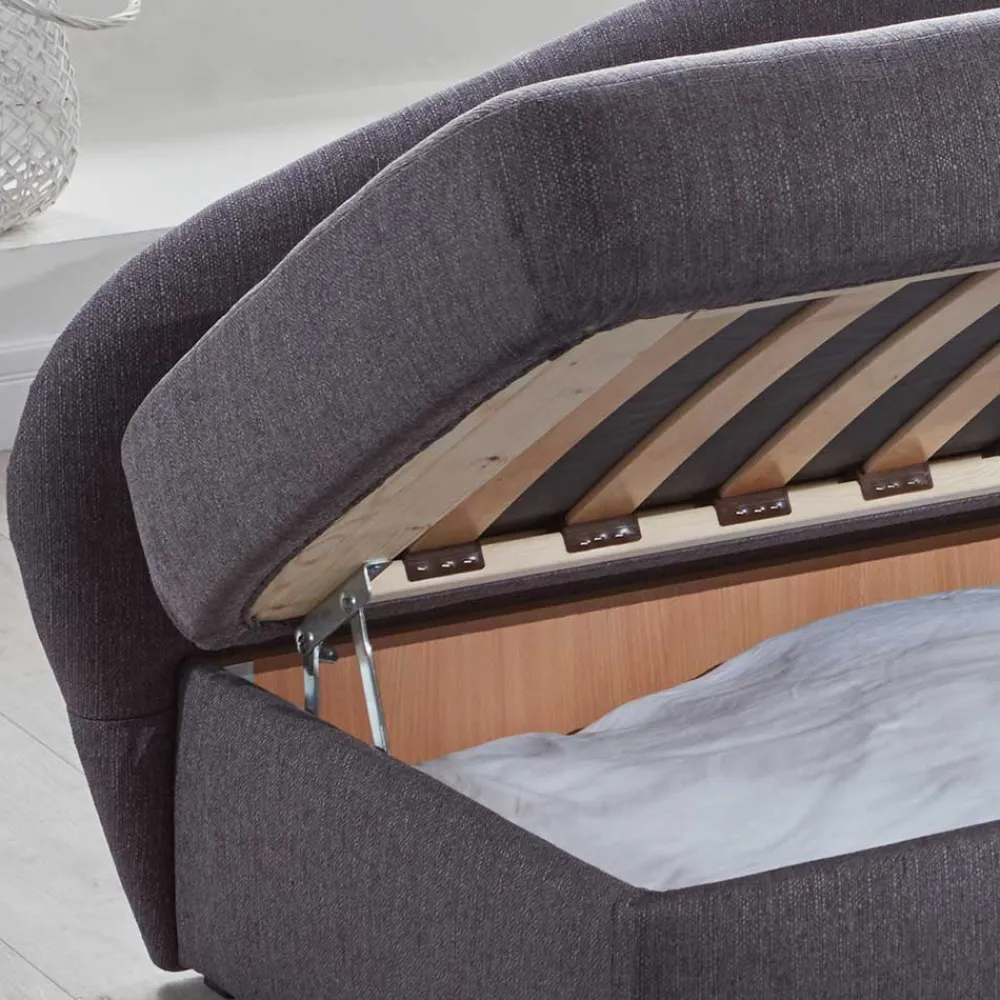 Wohnen Betten|Sofas<Design Bettcouch in Grau - Maelas