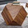 Wohnen Tische<Design Couchtisch aus Sheesham massiv lackiert - Zanadra