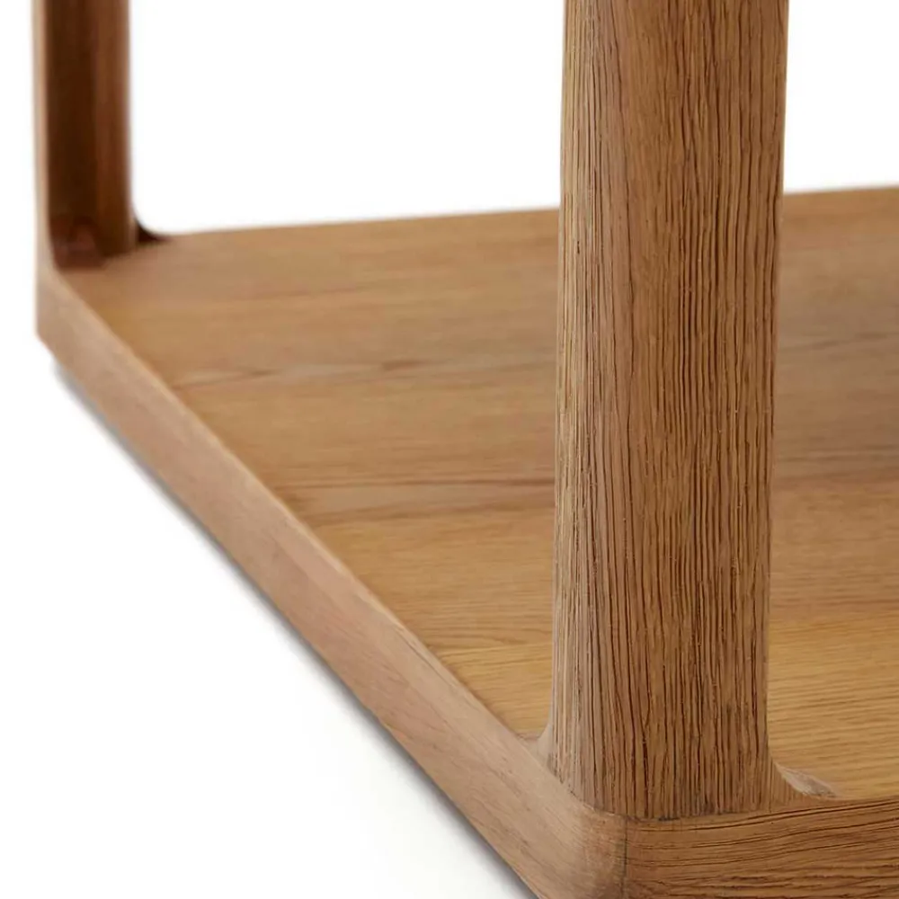 Wohnen Tische<Design Couchtisch in Eiche teilmassiv - Mercana