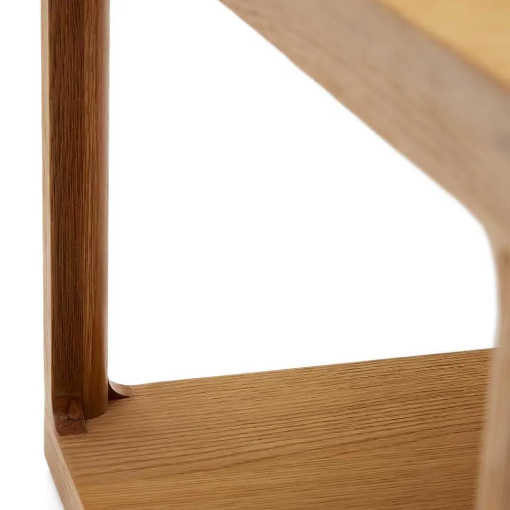Wohnen Tische<Design Couchtisch in Eiche teilmassiv - Mercana