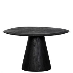 Wohnen Tische<Design Couchtisch in Schwarz Massivholz - Standing