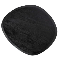 Wohnen Tische<Design Couchtisch in Schwarz Massivholz - Standing