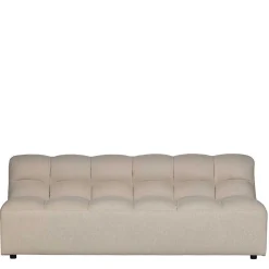 Wohnen Sofas<Design Ecksofa ohne Armlehnen in Beige - Madrilena
